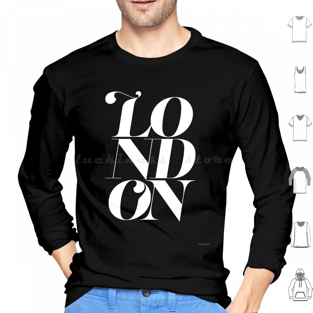 Men'S Fashion Uk - هوت ليوبارد لندن جرافيك تذكارية هوديس