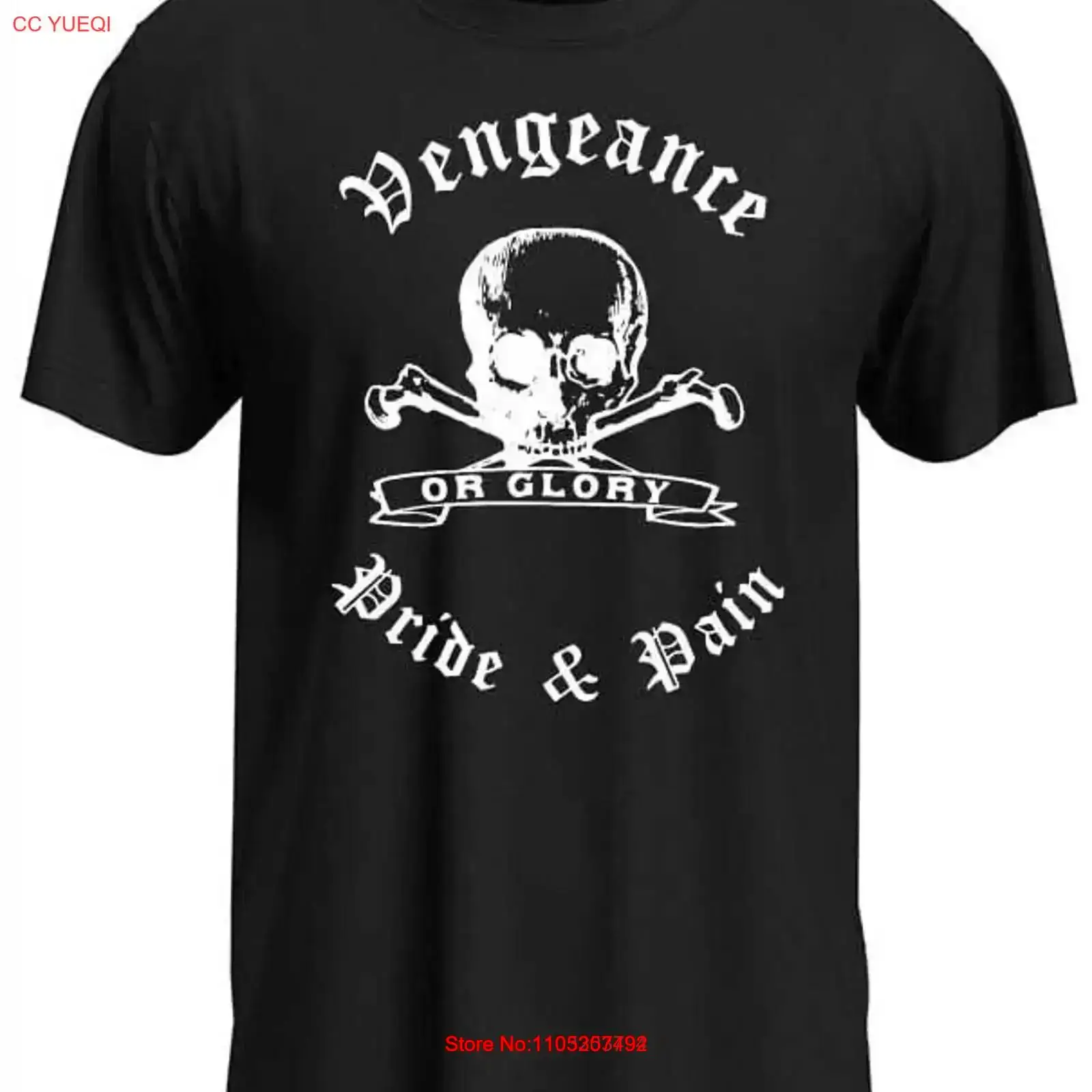 Mens Fashion Black Shirt - تي شيرت أسود من Vengeance Pride