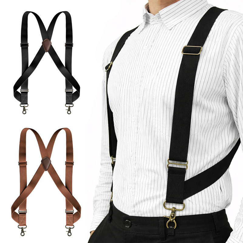 Suspenders Clip Men - حمالة صدر رجالية قابلة للتعديل بمشبكين