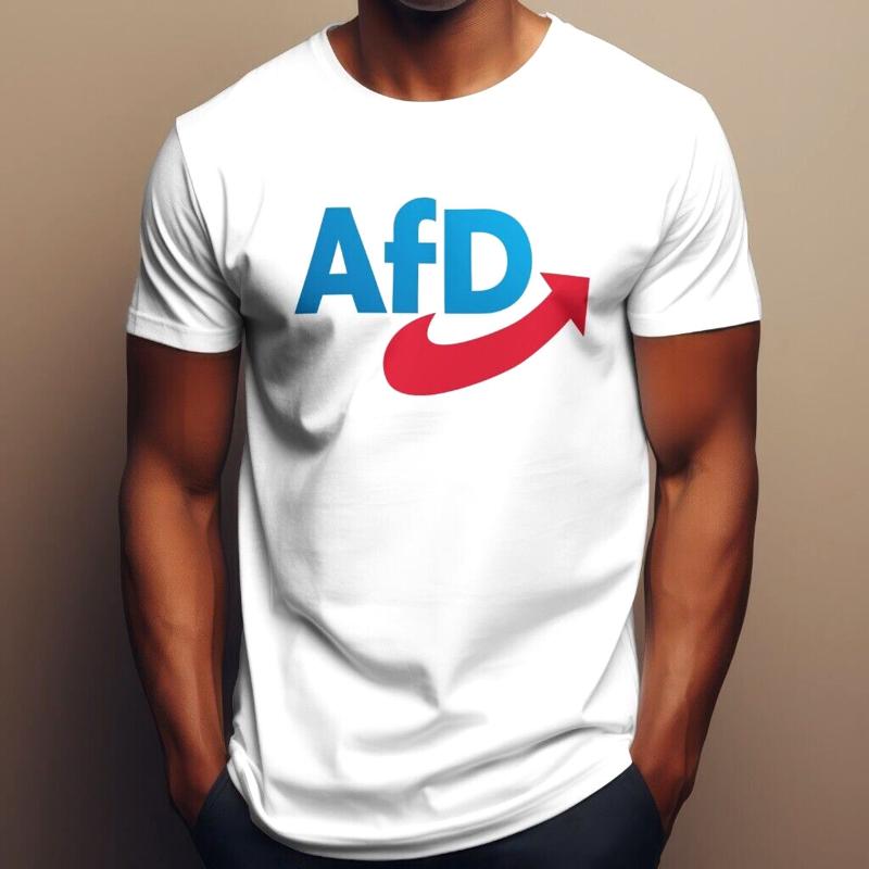 Men'S Fashion Uk - تي شيرت Afd للحزب السياسي الألماني
