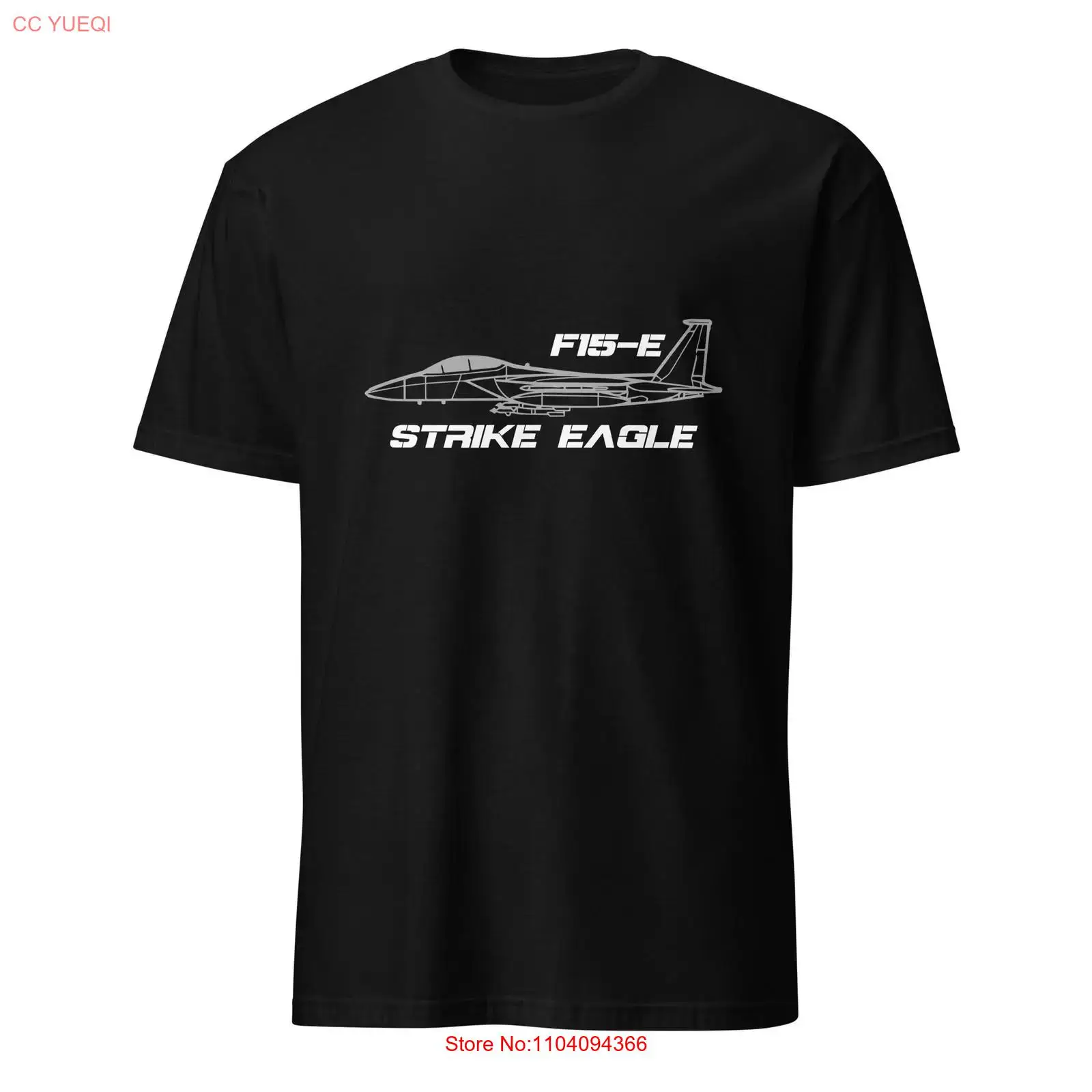 Military Shirt Men - تي شيرت F 15E Strike Eagle