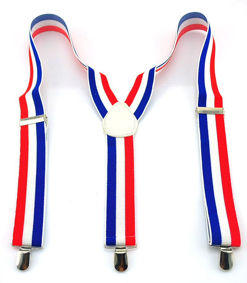 Suspenders Clip Men - جديد 3.5 سنتيمتر واسعة 6 المشارب
