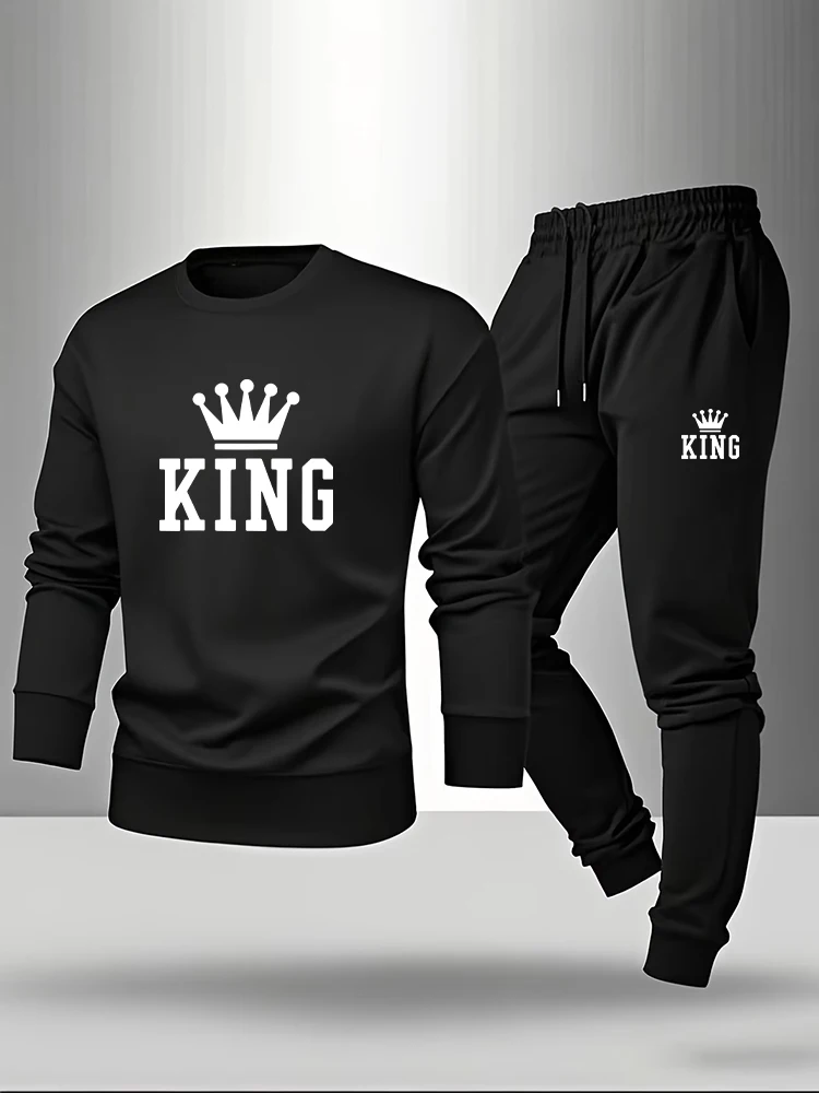 Men'S Fashion Outfits 2026 - طقم رياضي رجالي من كينج برينت