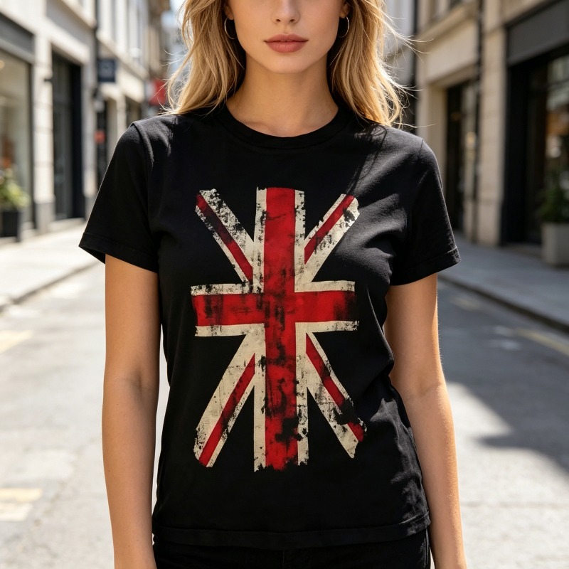 تي شيرت برسومات علم الاتحاد ال - مراجعة Men'S Fashion Uk وسعره