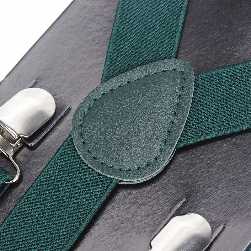 رائجة البيع الحمالات الجلدية ا - مراجعة Suspenders Clip Men وسعره