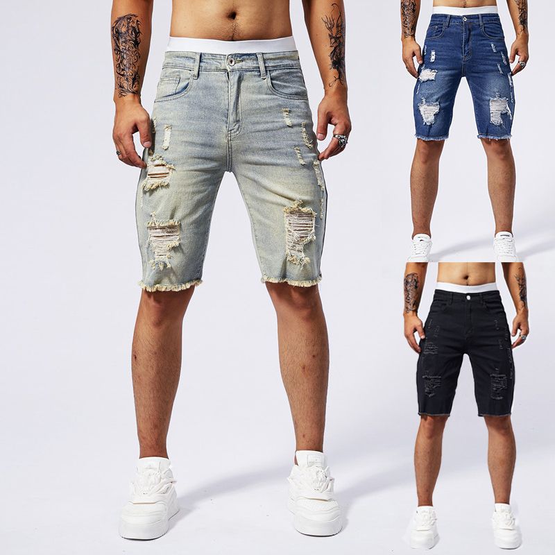 2025 صيف جديد الرجال ممزق الدي - مراجعة Mens Fashion Summer 2025 وسعره