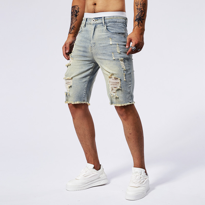 2025 صيف جديد الرجال ممزق الدي - مراجعة Mens Fashion Summer 2025 وسعره