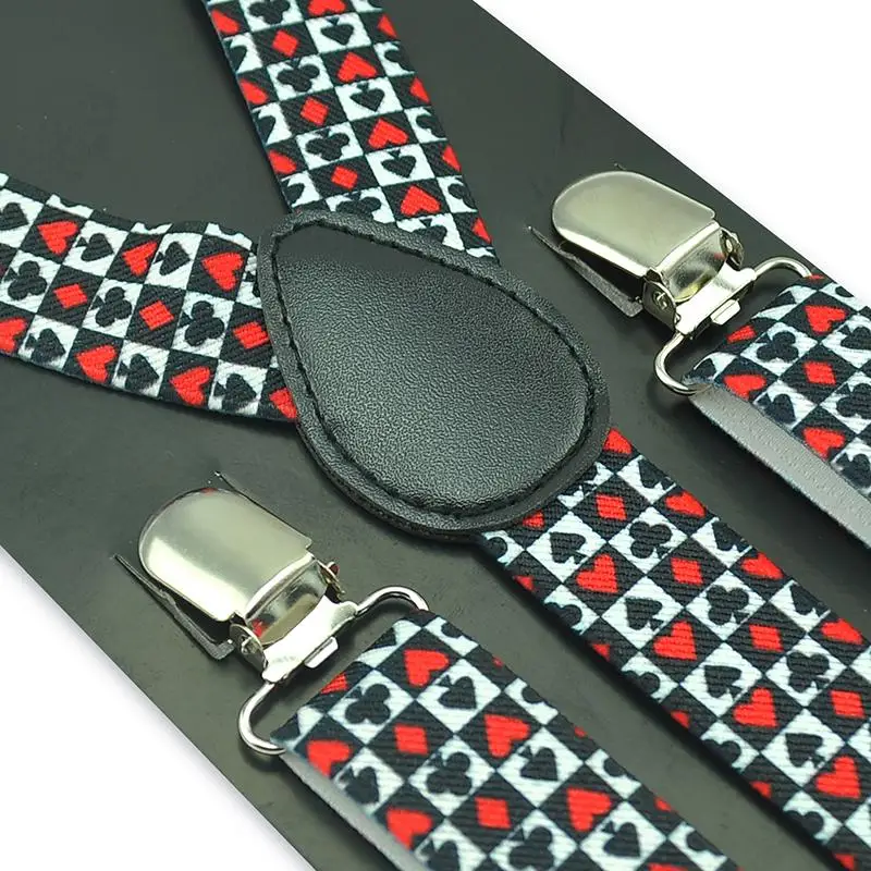 حمالات بنطلونات بتصميم أوراق ا - مراجعة Suspenders Clip Men وسعره