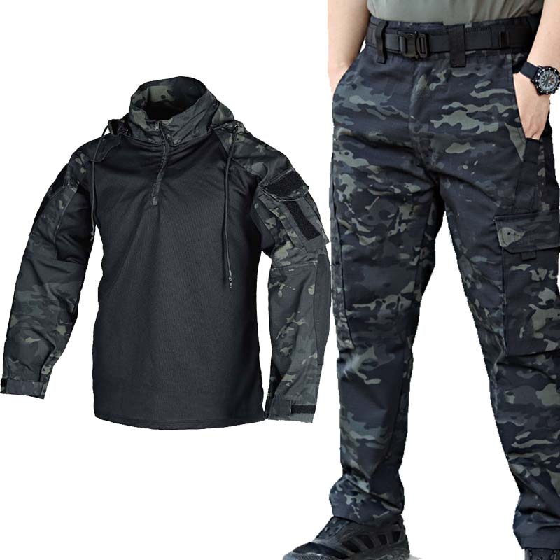 طقم قميص وبنطلون تكتيكي للرجال - مراجعة Military Shirt Men وسعره