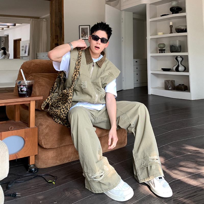 سترة دنيم رجالية بتصميم عصري م - مراجعة Men'S Fashion Pants وسعره