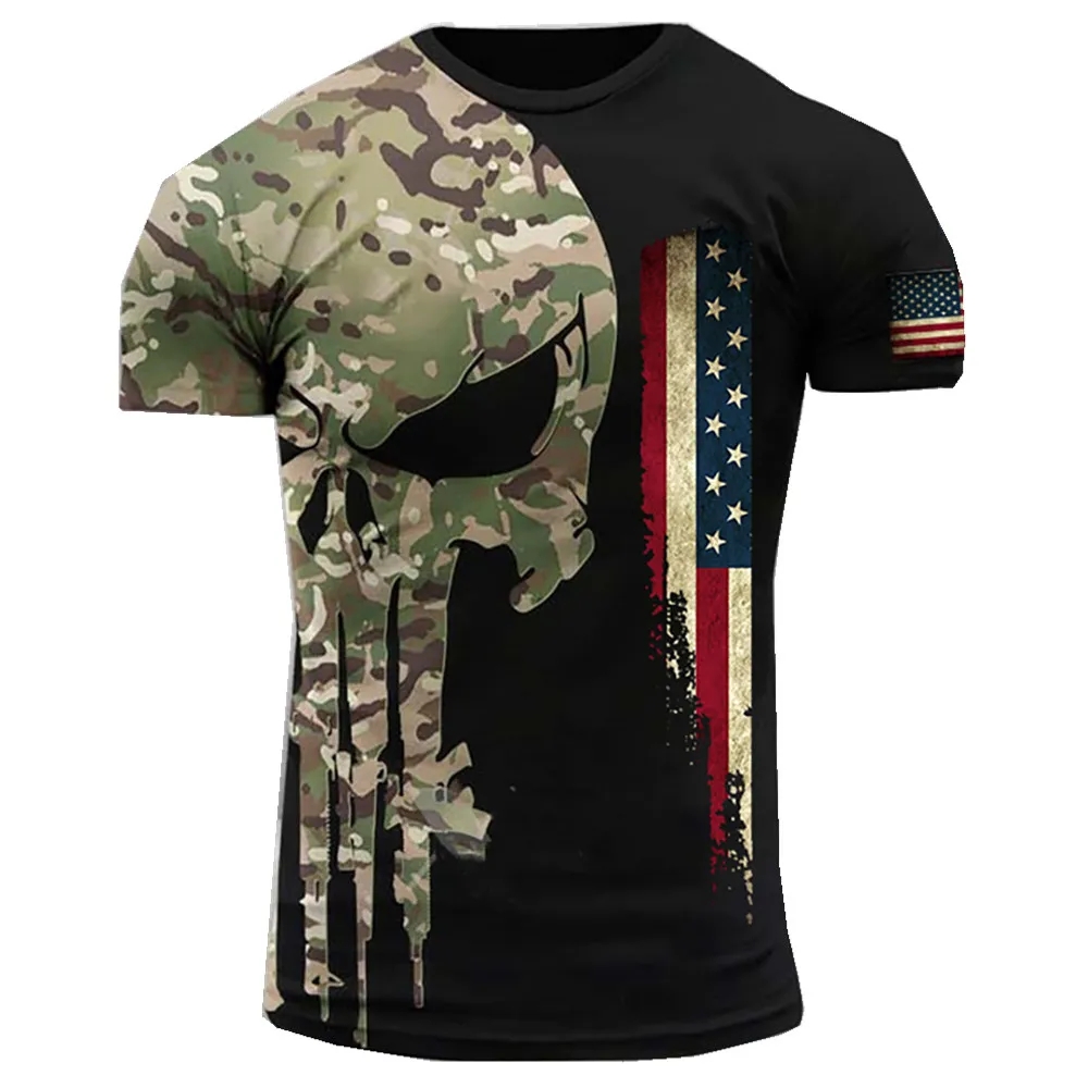 تي شيرت رجالي عسكري مطبوع ، جن - مراجعة Military Shirt Men وسعره