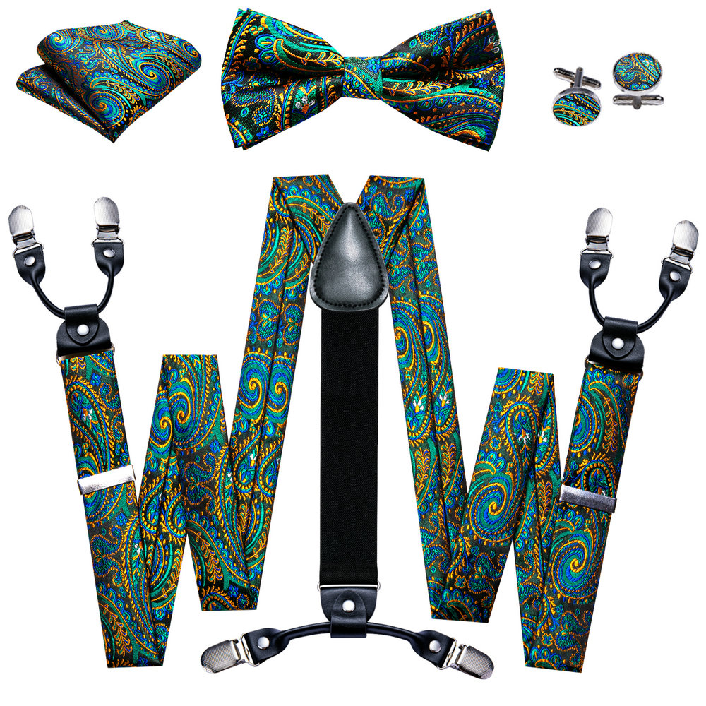 بارى وانج على شكل حرف Y بيزلي  - مراجعة Suspenders Clip Men وسعره