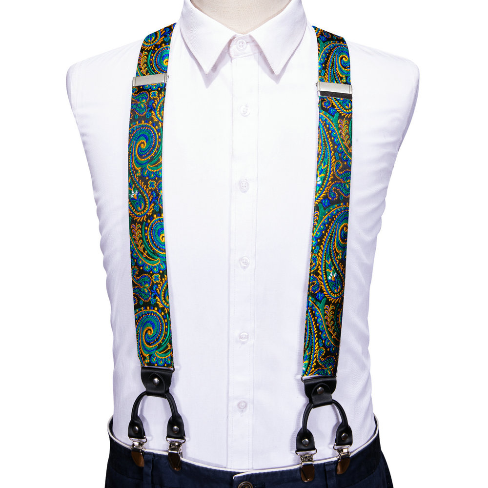 بارى وانج على شكل حرف Y بيزلي  - مراجعة Suspenders Clip Men وسعره