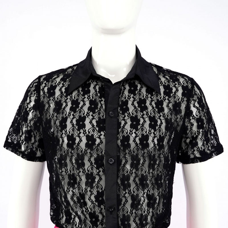 زي إلفيس بريسلي من الفيلم، ستر - مراجعة Mens Fashion Black Shirt وسعره
