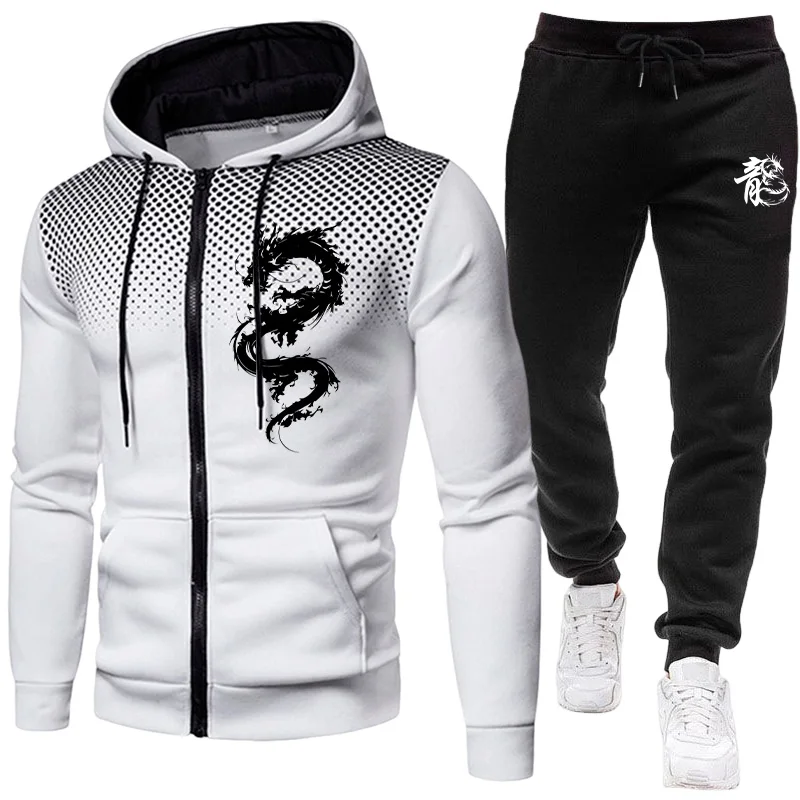 طقم رجالي بنمط التنين الباريسي - مراجعة Men'S Fashion Pants وسعره