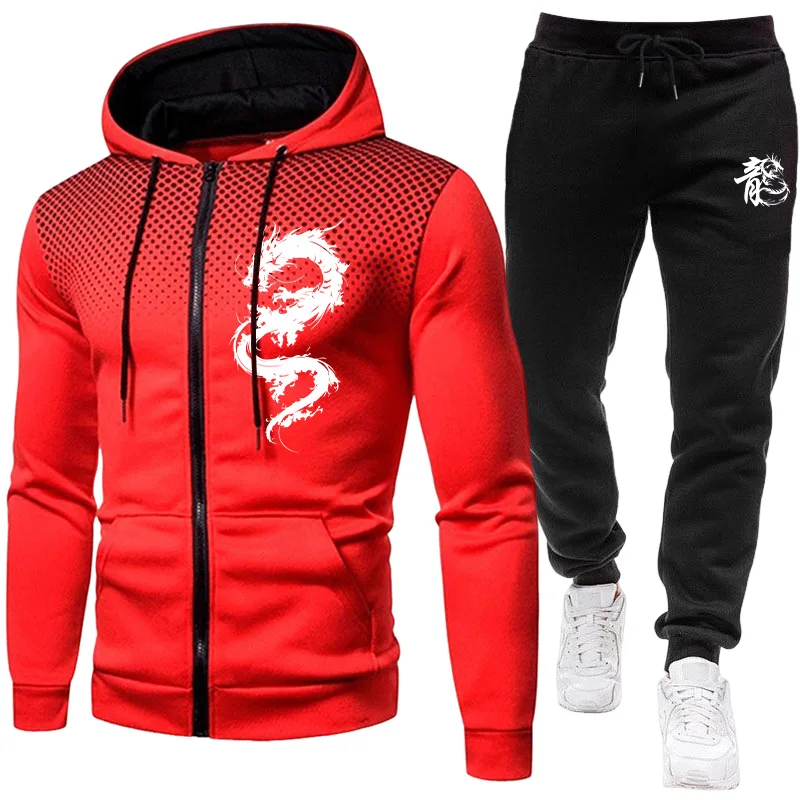 طقم رجالي بنمط التنين الباريسي - مراجعة Men'S Fashion Pants وسعره