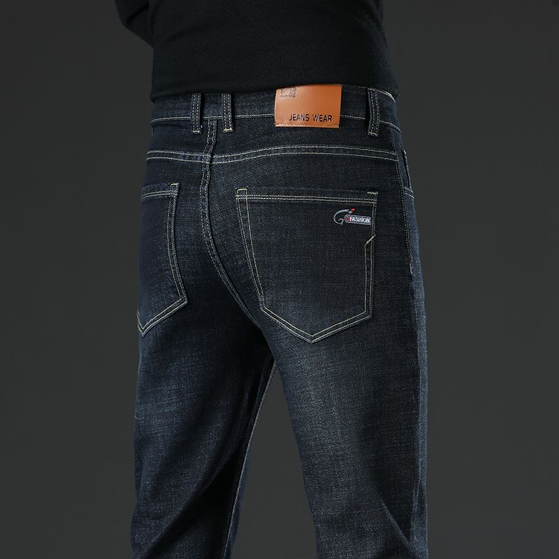 جينز رجالي جديد مستقيم باللون  - مراجعة Men'S Fashion Grey Jeans وسعره