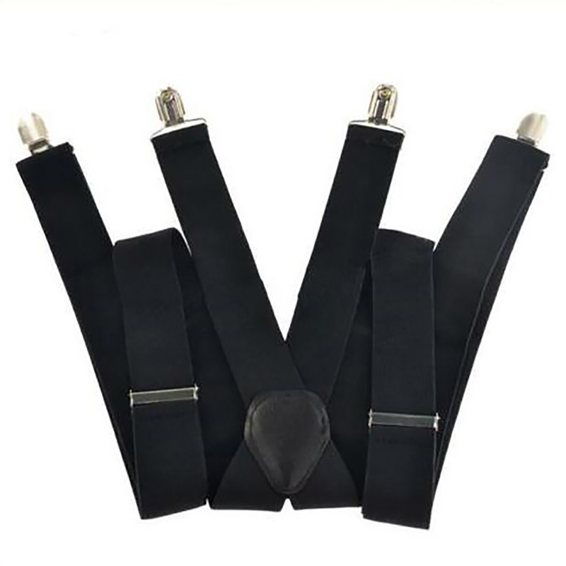 4 مقاطع 2.5/3.5 سنتيمتر واسعة  - مراجعة Suspenders Clip Men وسعره