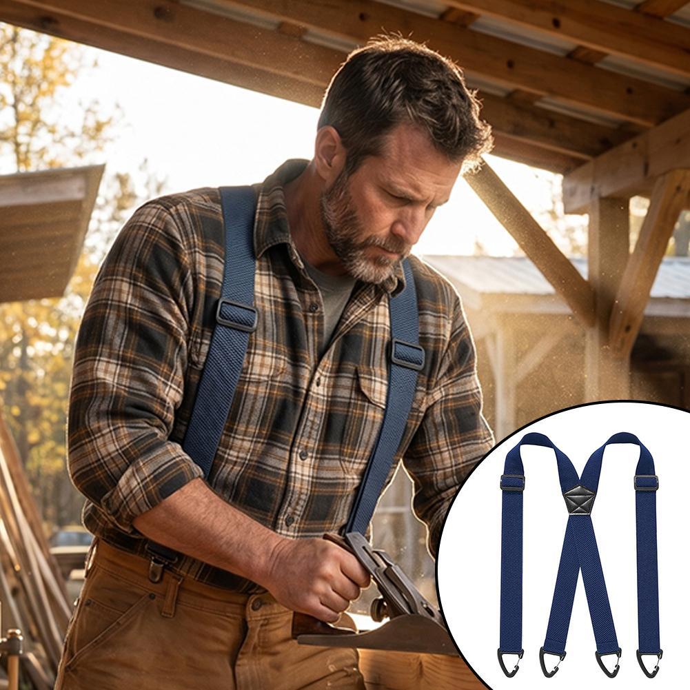 حمالات بنطلونات متينة بتصميم م - مراجعة Suspenders Clip Men وسعره